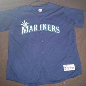 Mariners Baseball Jersey Majestic Blue